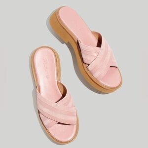 Women’s MADEWELL The Alina platform sandal- warm thistle. Size 6